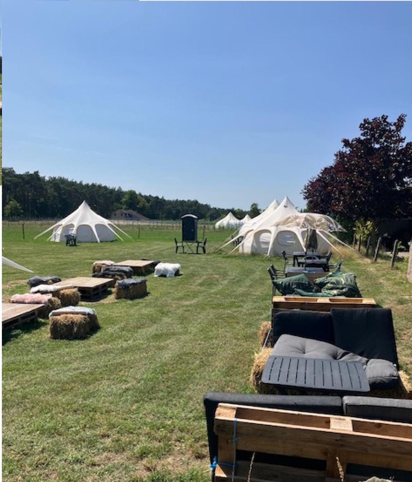 Natuur-Like Glamping In Bosland Pelt Экстерьер фото